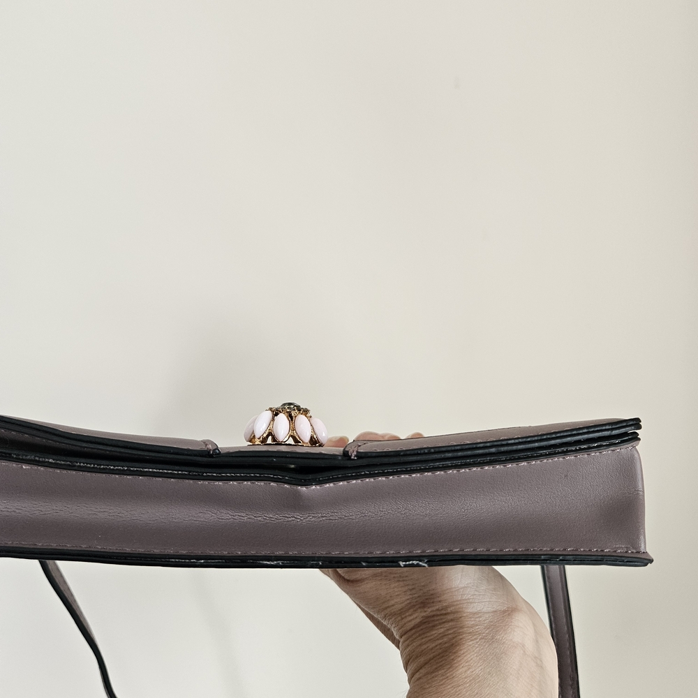 London Fog Blush Pink Crossbody Clutch Bag - Picture 7 of 16